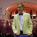 2015 Ian Assersohn and choir at Falmouth